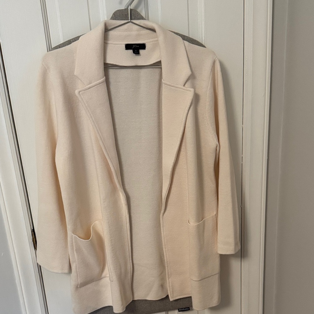J. Crew sweater blazer size small - EUC